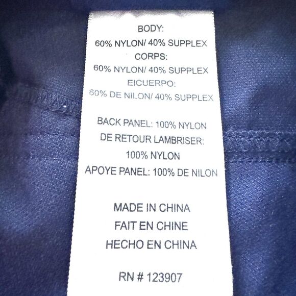 Sperry Top-Sider Women's Tech Board Shorts Nylon Supplex Navy/Red Sailing Size M - Picture 12 of 13